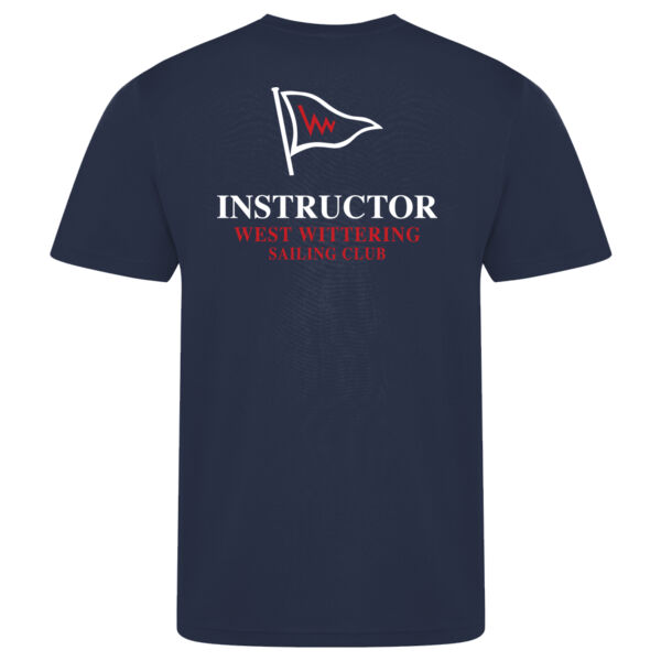 WWSC Mens Technical Short sleeved Instructor T-Shirt - Navy Thumbnail